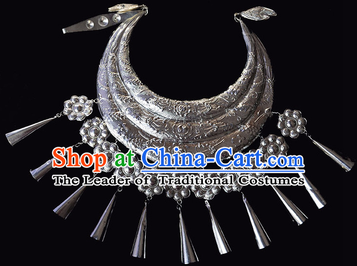 Chinese Miao Silver Necklace