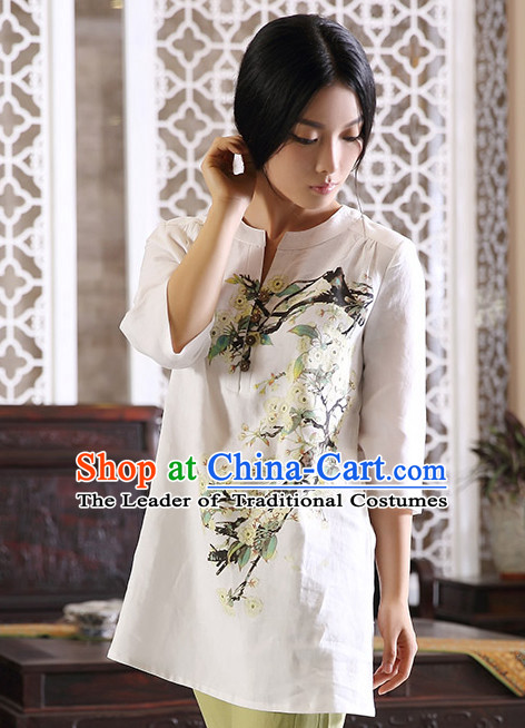 Top Chinese Classical Traditional Blouse for Ladies