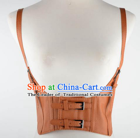 Traditional Classic Women Clothing, Traditional Classic Waist, British Restoring Ancient Gothic Wide Waist Belt Vest for Women