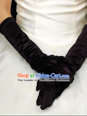 Long Style Glove for Brede Wedding Play Stage Show Gloves
