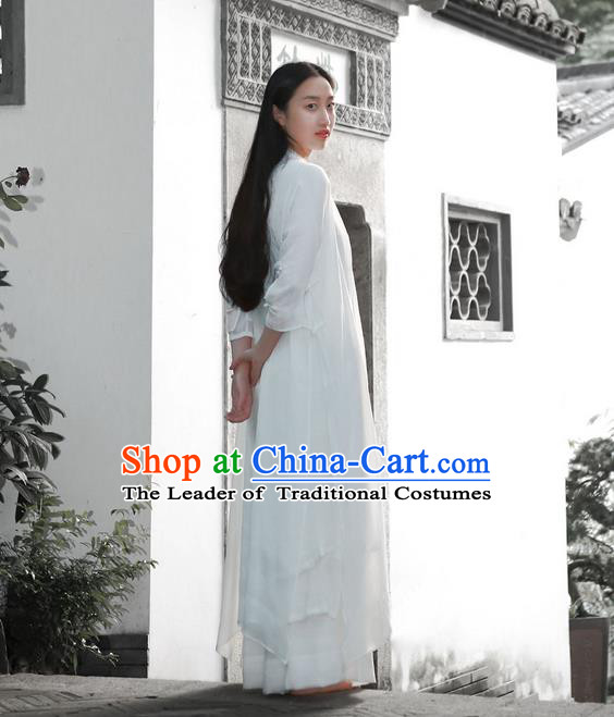 Traditional Chinese Female Costumes,Chinese Acient Hanfu Clothes, Chinese Tang Suits Cardigan for Women