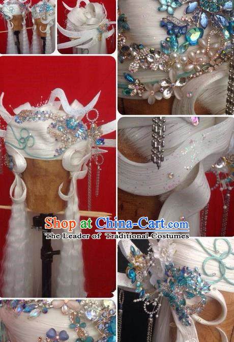Chinese Traditional Ancient Princess Hair Accessories Handmade Fairy Hairpins for Women