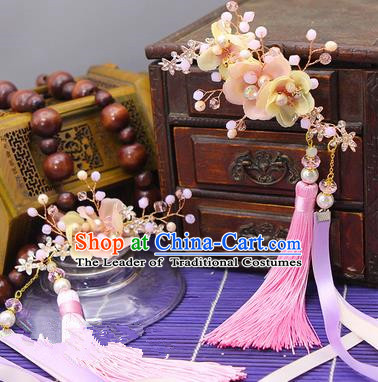 Traditional Handmade Chinese Ancient Classical Hair Accessories Barrettes Hairpin, Hair Sticks Hair Jewellery, Hair Fascinators Hairpins for Women