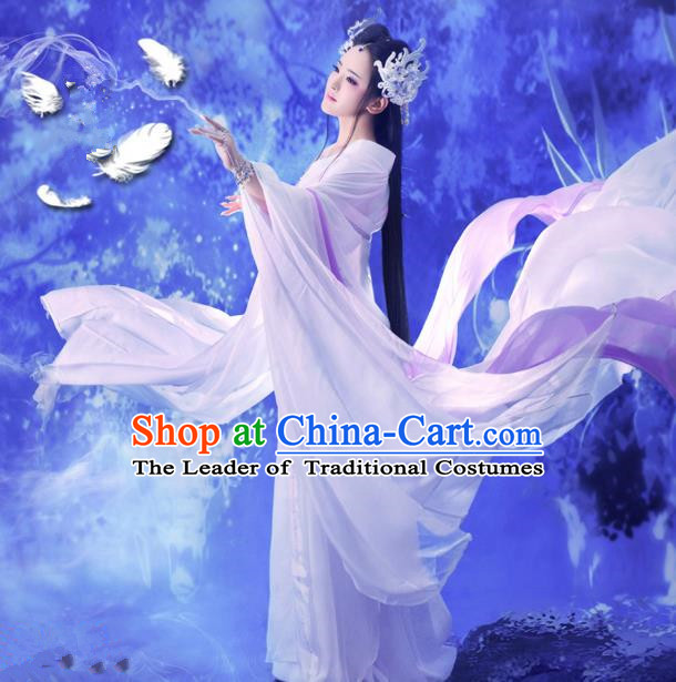 Traditional Ancient Chinese Imperial Princess Costume, Chinese Tang Dynasty Young Lady Dress, Cosplay Chinese Princess Clothing Hanfu for Women