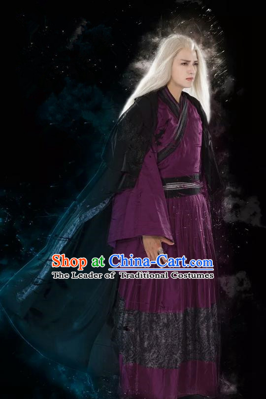 Traditional Chinese Ancient Imperial Guards Costume and Headpiece Complete Set, China Ming Dynasty Secret Service Suit Nobility Childe Clothing for Men