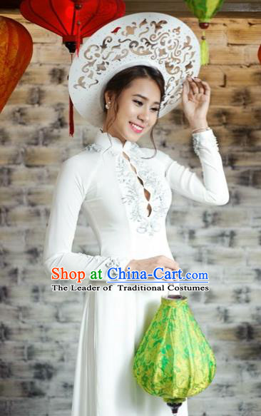 Vietnamese Trational Dress Vietnam Ao Dai Cheongsam Clothing