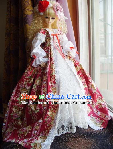 Top Grade Traditional China Ancient Palace Lady Costumes Complete Set, China Ancient Cosplay Princess Dress Clothing for Adults and Kids