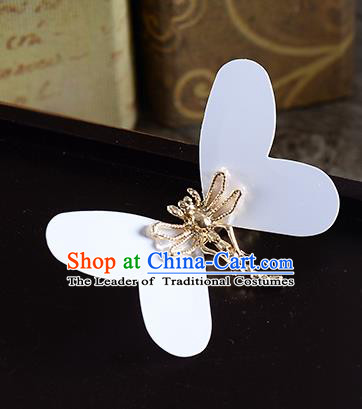 Traditional Handmade Chinese Ancient Classical Wedding Hair Accessories Bride Butterfly Hair Stick, China Princess Hairpins Headwear for Women