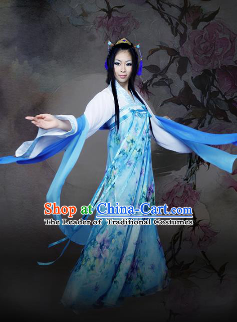 Traditional Chinese Tang Dynasty Princess Costume, China Ancient Elegant Hanfu Imperial Consort Dress Clothing