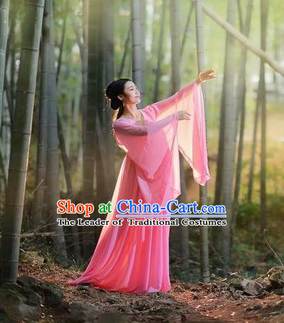 Traditional Ancient Chinese Imperial Consort Costume, Elegant Hanfu Clothing Chinese Tang Dynasty Imperial Empress Tailing Embroidered Clothing for Women