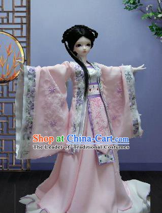 Traditional Chinese Tang Dynasty Nobility Lady Costume Princess Embroidered Hanfu Clothing for Women