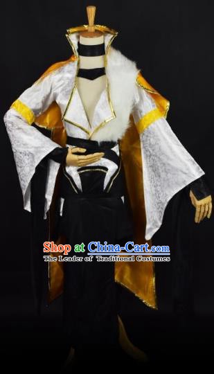 Traditional Chinese Ancient Cosplay Nobility Lady Costume Ming Dynasty Swordsman Clothing for Women