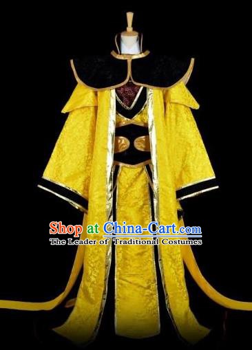Traditional Chinese Ancient Swordsman Embroidered Costume Tang Dynasty Nobility Childe Clothing for Men