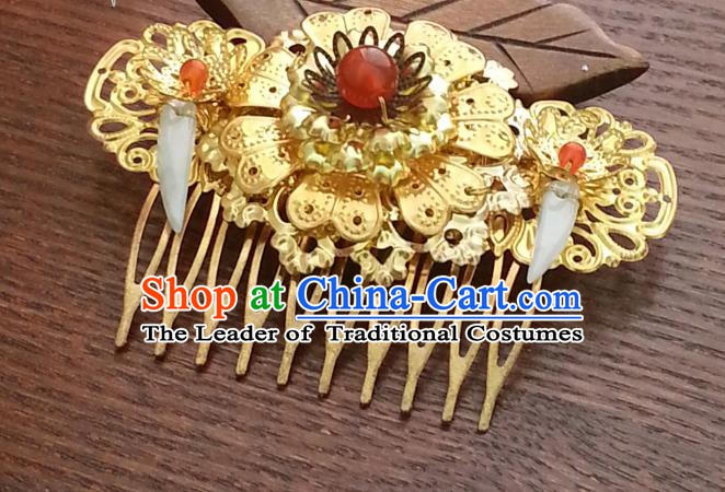 Handmade Traditional Chinese Classical Hair Accessories Ancient Hanfu Hairpins Wedding Hair Comb for Women
