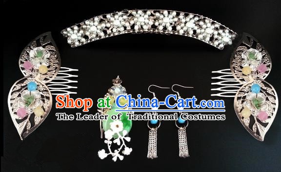 Handmade Traditional Chinese Classical Hair Accessories Ancient Palace Lady Hanfu Hairpins for Women
