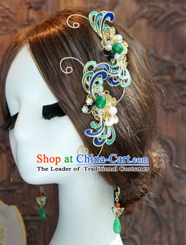 Chinese Handmade Classical Luxurious Hairpins Hair Accessories Ancient Hair Combs for Women