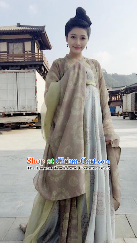 Chinese Traditional Ancient Costumes The Rise of Phoenixes Tang Dynasty Princess Dress Clothing for Women