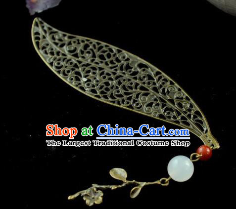 Chinese Traditional Bookmarks Leaf Bookmark