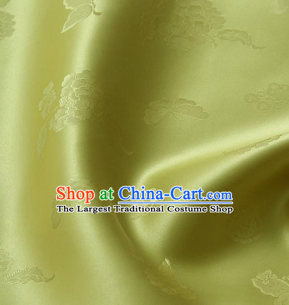 Asian Traditional Palace Style Drapery Chinese Royal Pattern Design Brocade Korean Hanbok Fabric Silk Fabric Material