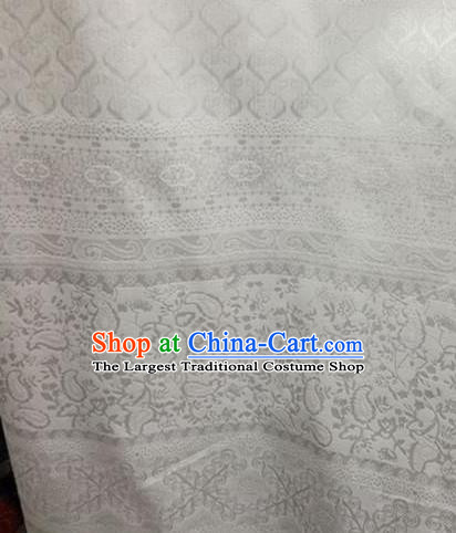 Chinese Traditional Apparel Fabric Brocade Classical Pattern Design Silk Material Satin Drapery