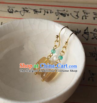 Asian Chinese Traditional Jewelry Accessories Ancient Hanfu Ceregat Earrings for Women