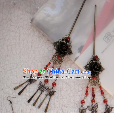 Chinese Traditional Classical Hair Accessories Ancient Princess Hairpins for Women