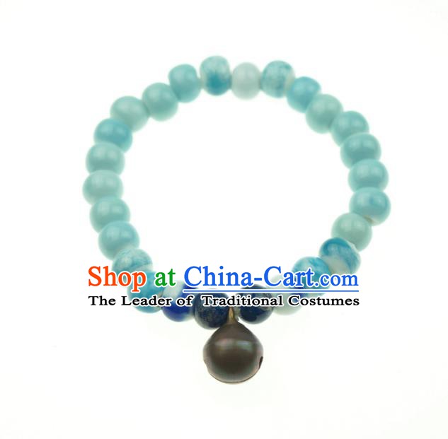 Traditional Chinese Bracelet Accessories Bells Bangle for Women
