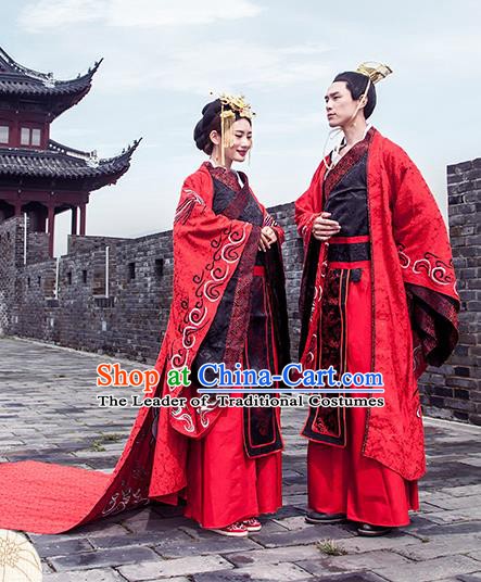 Traditional Chinese Han Emperor And Empress Wedding Dress And Headpieces Ireland Headpiece Wedding Dresses Traditional Chinese