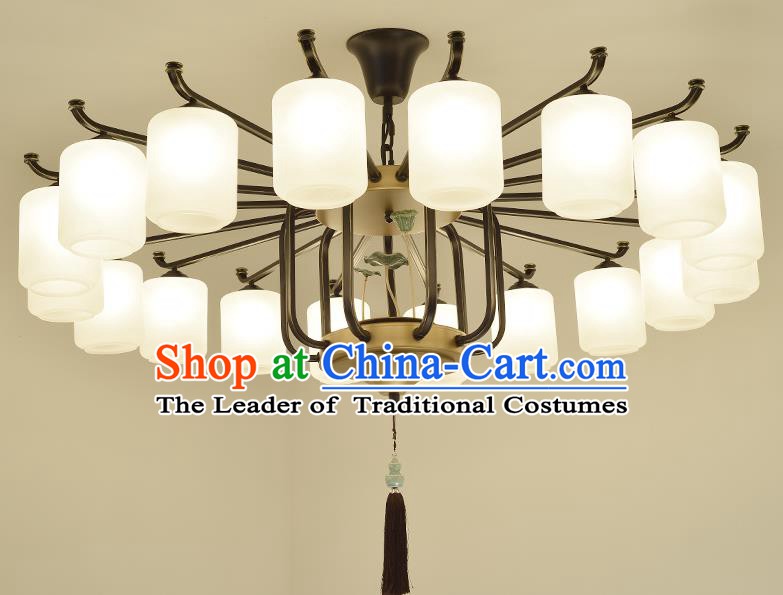 Traditional Handmade Chinese Palace Lanterns Ancient Eighteen-Lights Ceiling Lantern Ancient Lamp