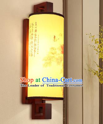 China Handmade Parchment Wall Lantern Painting Lanterns Traditional Lamp