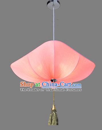 Top Grade Handmade Pink Lanterns Traditional Chinese Hanging Palace Lantern Ancient Lanterns