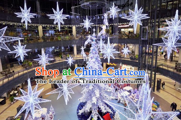 Traditional Show Christmas Tree Light Decorations Lamps Stage Display Lamplight LED Lanterns