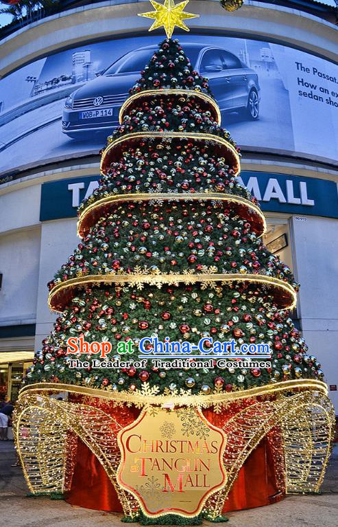 Traditional Handmade Shiny Frame Decorations Christmas Tree Lights Lamplight LED Lamp Lanterns