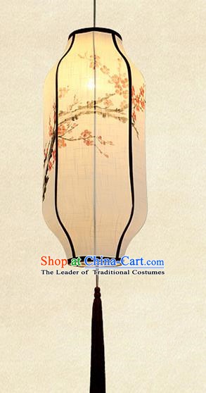 Traditional Chinese Lantern Handmade Painting Plum Blossom Lanterns Festival Lamps