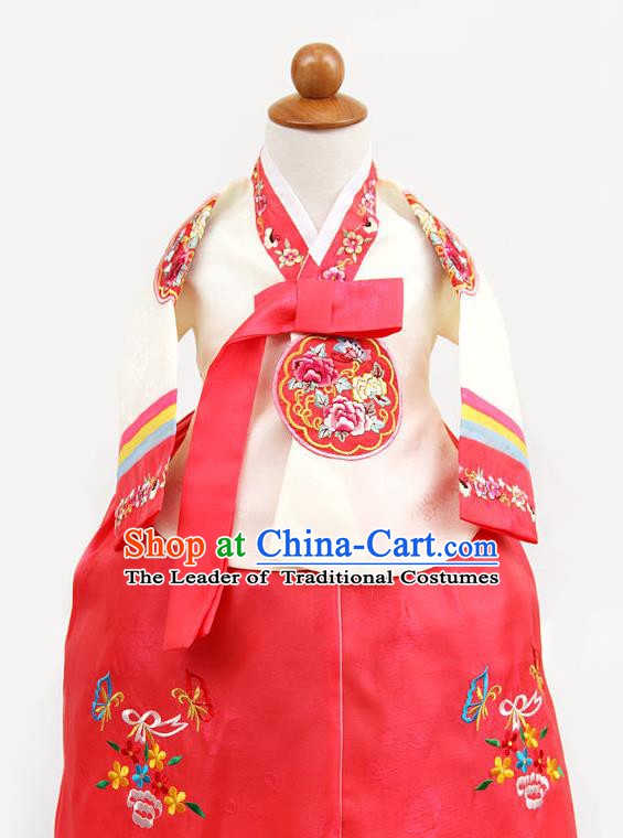 Korean Traditional Yellow Hanbok Clothing Korean Children Fashion Apparel Hanbok Costumes for Kids
