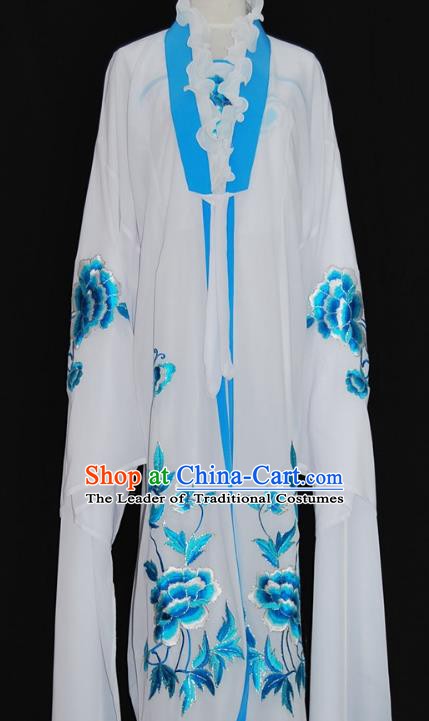 Traditional Chinese Beijing Opera Palace Lady Dress Peking Opera Diva Embroidered Costume