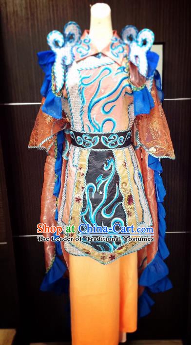 Traditional Chinese Beijing Opera Female Warrior Costume Professional Peking Opera Clothing