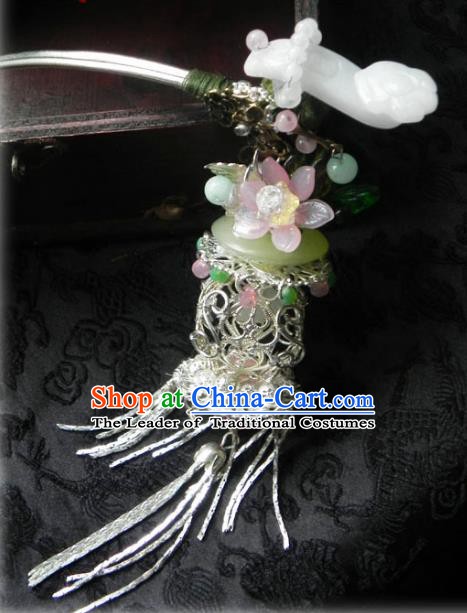 Chinese Handmade Ancient Agate Butterfly Hairpins Step Shake Hair Accessories Classical Hanfu Hair Clip for Women