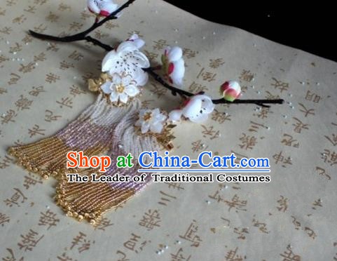 Chinese Handmade Classical Hair Accessories Flowers Hair Claws Hairpins Hair Stick for Women