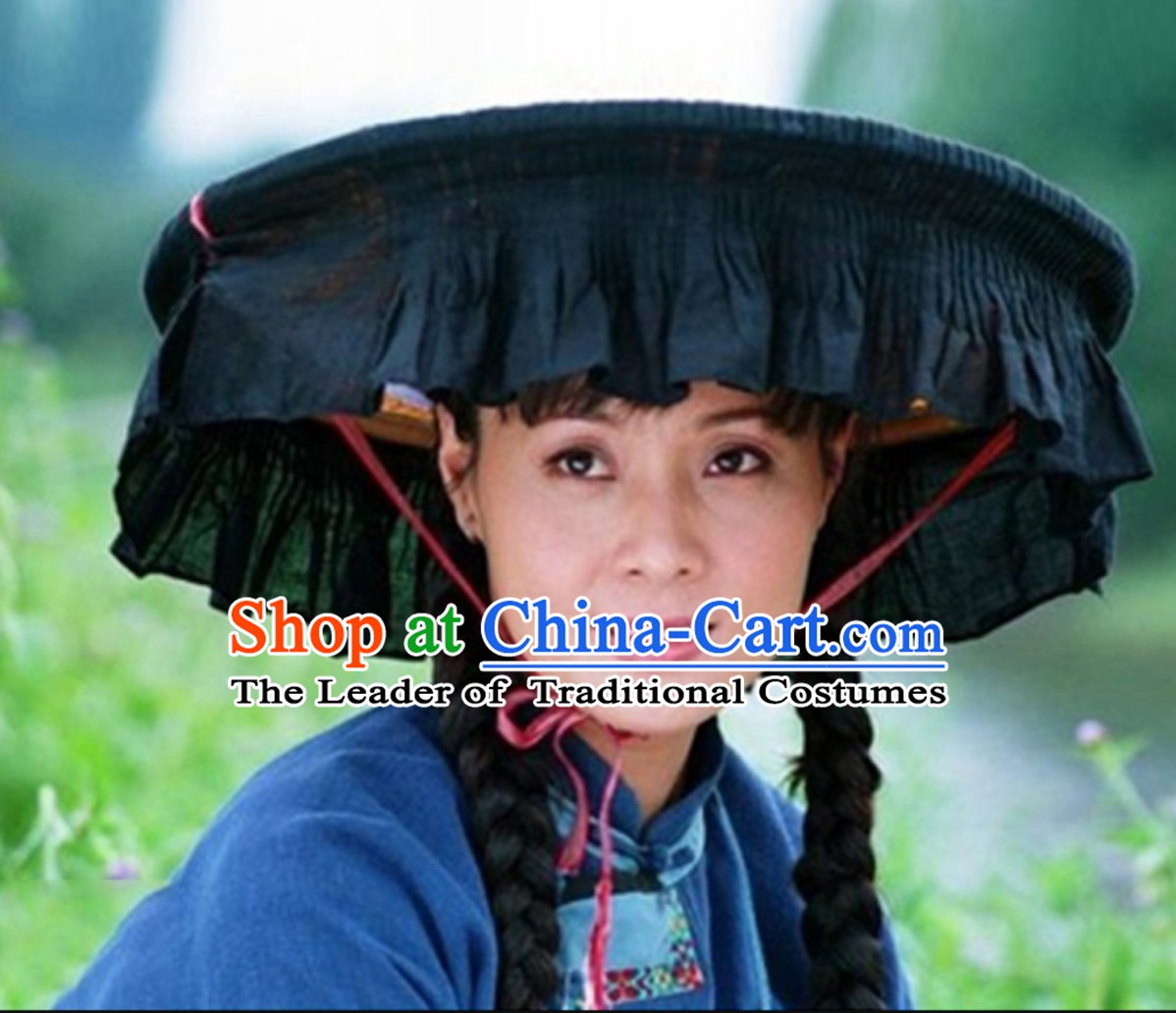 Handmade Guang Dong Province Hakka Bamboo Hat for the Hakkas