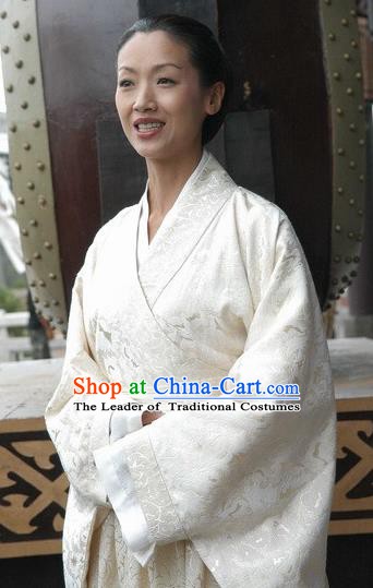 Traditional Chinese Ancient Northern Wei Dynasty Empress Dowager Feng Replica Costume for Women