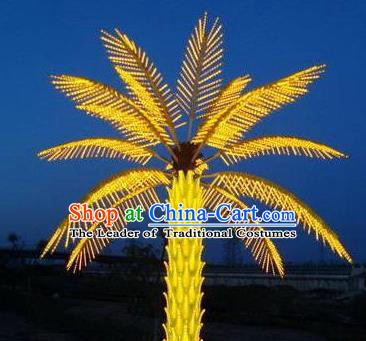 Traditional Handmade Coconut Palm Lanterns Electric LED Lights Lamps Lamp Decoration