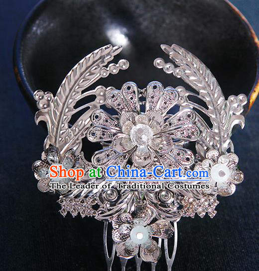 Chinese Ancient Hair Accessories Hanfu Hairpins Traditional Palace Hair Comb Headwear for Women