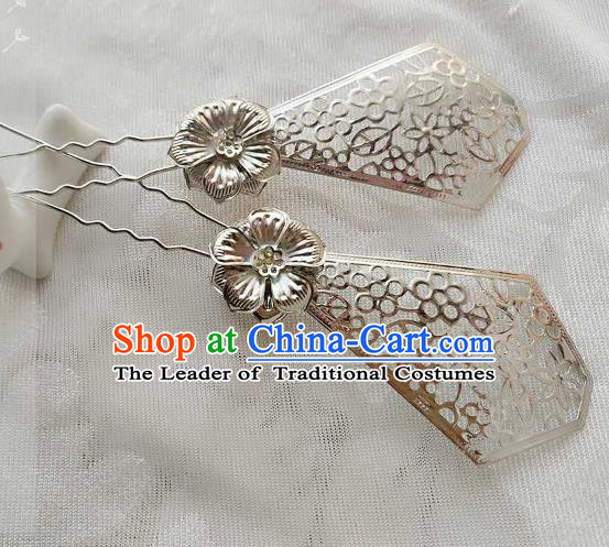 Chinese Traditional Ancient Hair Accessories Classical Handmade Hair Clip Hanfu Hairpins for Women