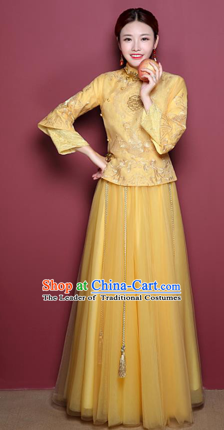 yellow traditional dress