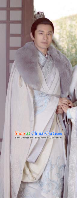 Chinese Ancient Nirvana in Fire General Nobility Childe Xiao Pingzhang Replica Costume for Men