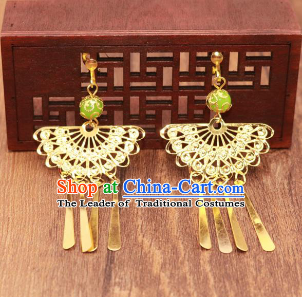 Traditional Chinese Jewelry Accessories Eardrop Ancient Hanfu Earrings for Women