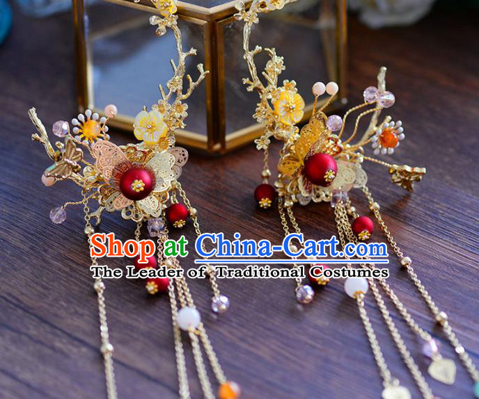 Chinese Traditional Handmade Hair Accessories Ancient Hairpins Hair Stick for Women
