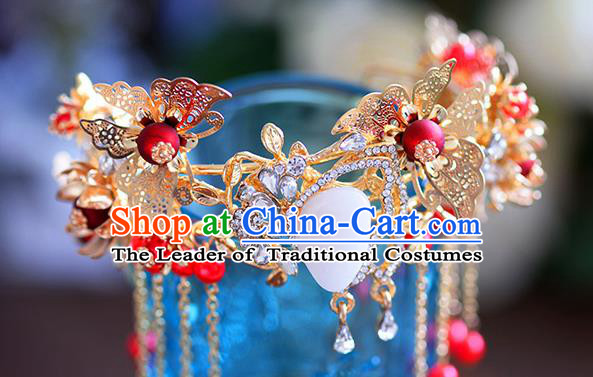 Chinese Handmade Jewelry Accessories Ancient Palace Bracelet Hanfu Bangle for Women