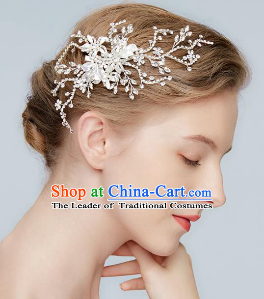 Top Grade Wedding Hair Accessories Bride Crystal Hair Stick for Women